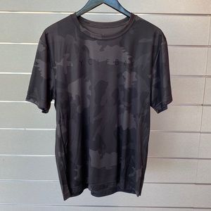 CycleBar Men’s Sport Tee - Black Camo - Medium - NWT
